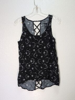 HOT TOPIC! | Womans | Moon and Stars Tank Top | Med |